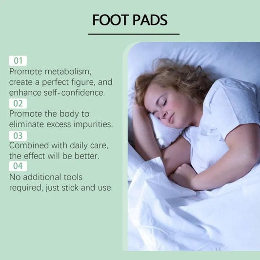 Detox Foot Pads (Pack of 10) – Overnight Toxin Remover Foot Patch
