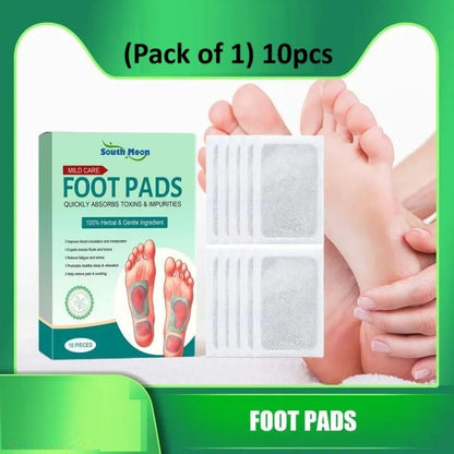 Detox Foot Pads (Pack of 10) – Overnight Toxin Remover Foot Patch