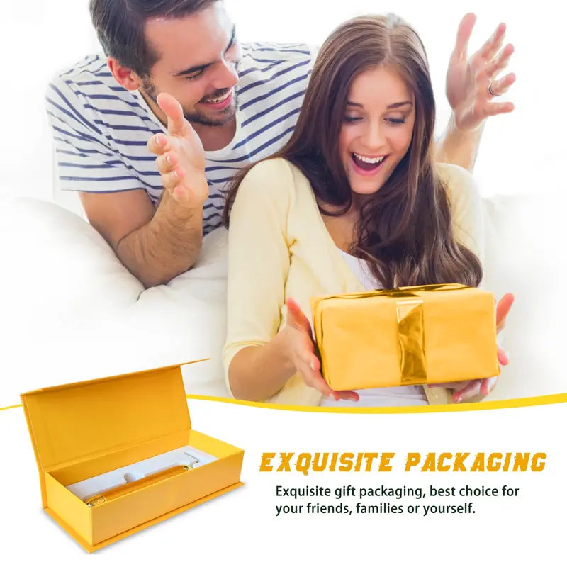 24K Gold Energy Beauty Bar – Electric Facial Massage Roller Beauty & Personal Care → Facial Massager / Skincare Tool