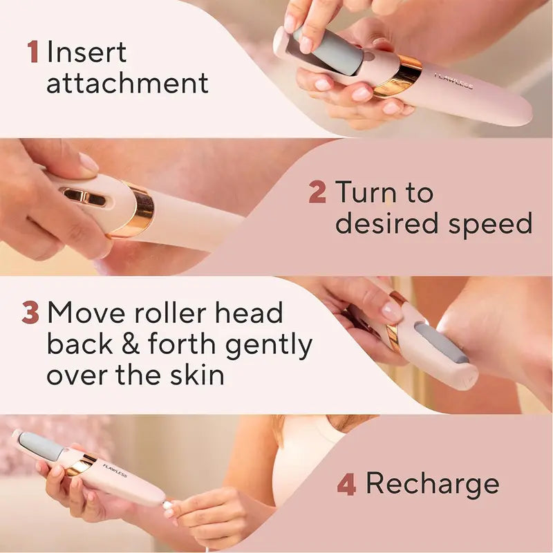 Electronic Cordless Pedicure Tool | Remove Callus & Dead Skin Easily Pedicure Tool / Foot Care Device / Beauty Gadget